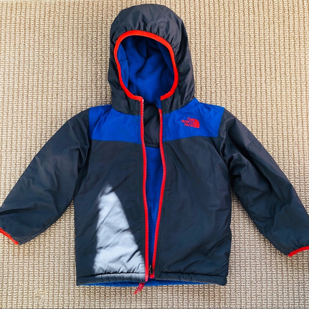 North Face boys reversible warm jacket size 3t